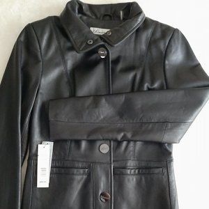 NWT Black Leather Jacket